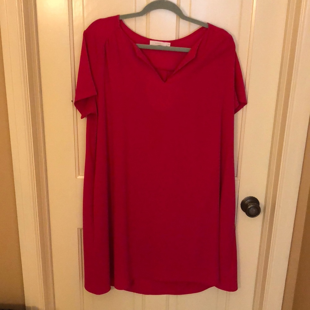 Lush Hailey Crepe Dress